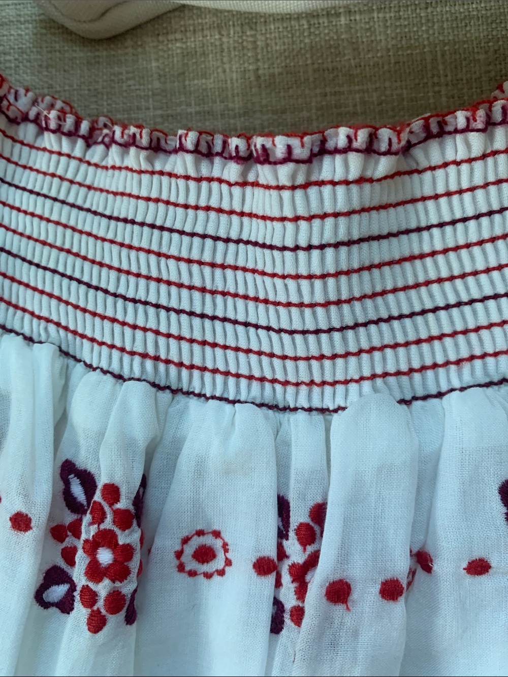 SUSANA MONICO EMPIRE DRESS EMBROIDERY SHEER W SLIP Size Small - Picture 3 of 8